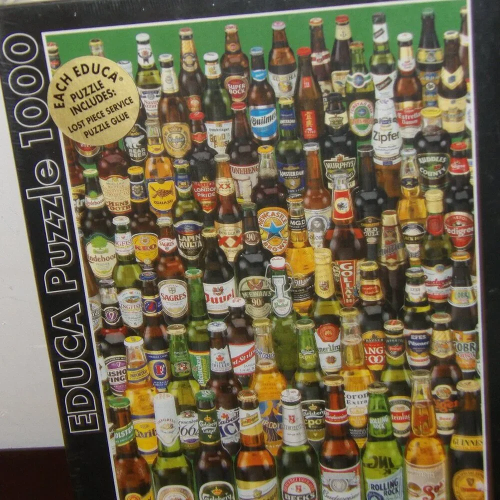 BEERS Educa 1000 Piece Jigsaw Puzzle new